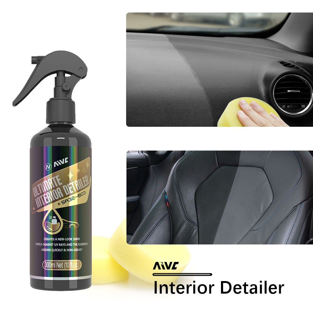 AIVC Car Interior Detailer Plastic Restorer Cleaner For Dashboard Seats Leather Shine Plastic ,Vehicle Detailing & Restoration AIVC Car Interior Detailer Plastic Restorer Cleaner For Dashboard Seats Leather Shine Plastic ,Vehicle Detailing & Restoration