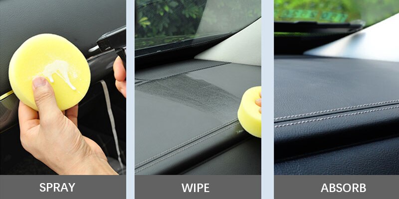 AIVC Car Interior Detailer Plastic Restorer Cleaner For Dashboard Seats Leather Shine Plastic ,Vehicle Detailing & Restoration AIVC Car Interior Detailer Plastic Restorer Cleaner For Dashboard Seats Leather Shine Plastic ,Vehicle Detailing & Restoration