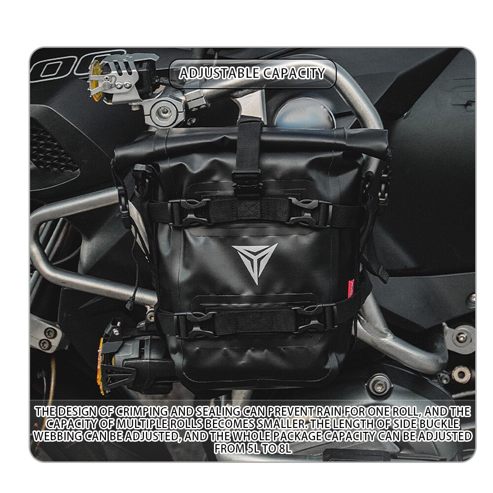 Waterproof Bag Repair Tool Placement Bag For BMW R1200GS HONDA Suzuki DL650 V-Strom Motorcycle Accessories Frame Crash Bars Bag
