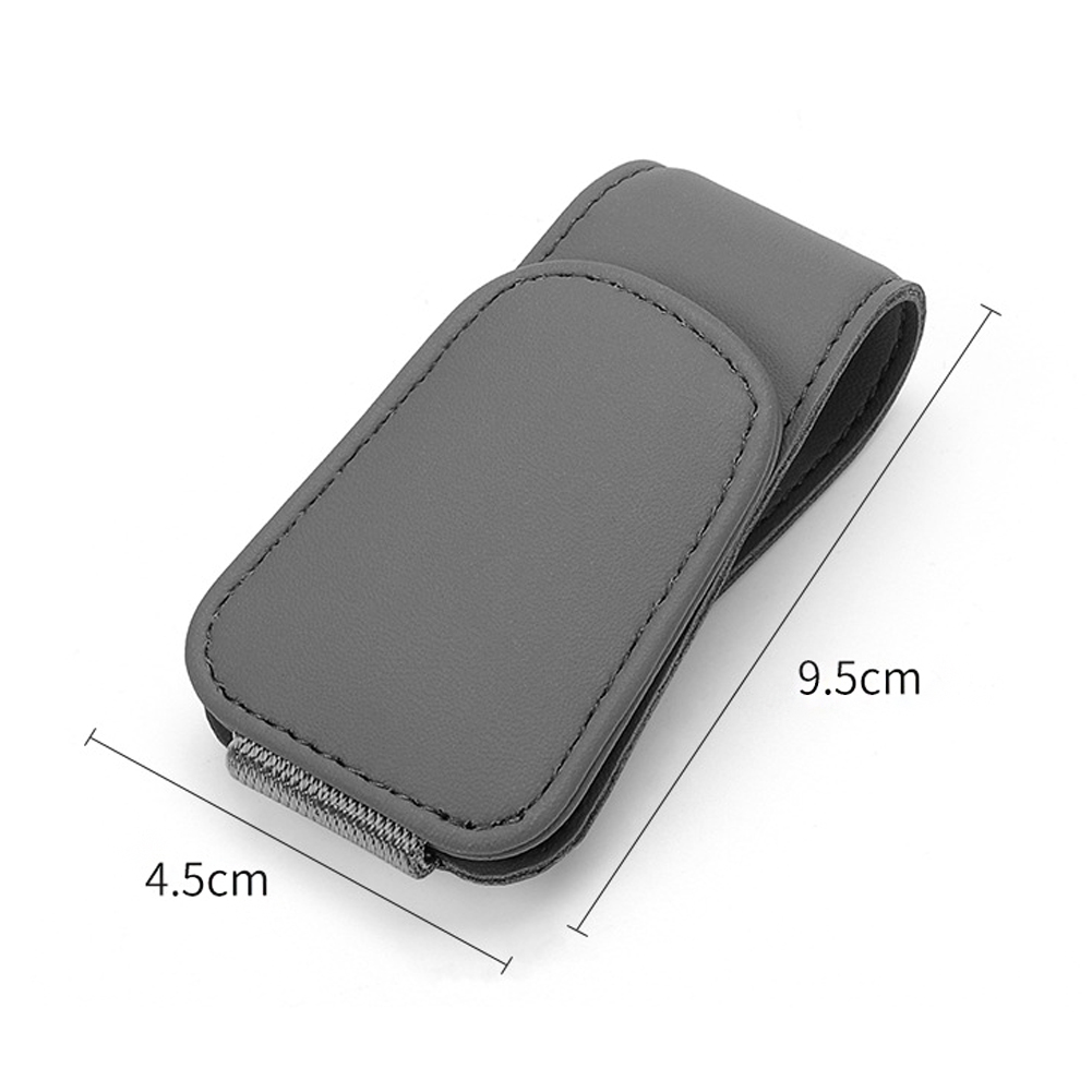 Universal Car Auto Sun Visor Glasses Box Sunglasses Clip Card Ticket Holder Stand Fastener Pen Case Eyeglasses Car Accessories