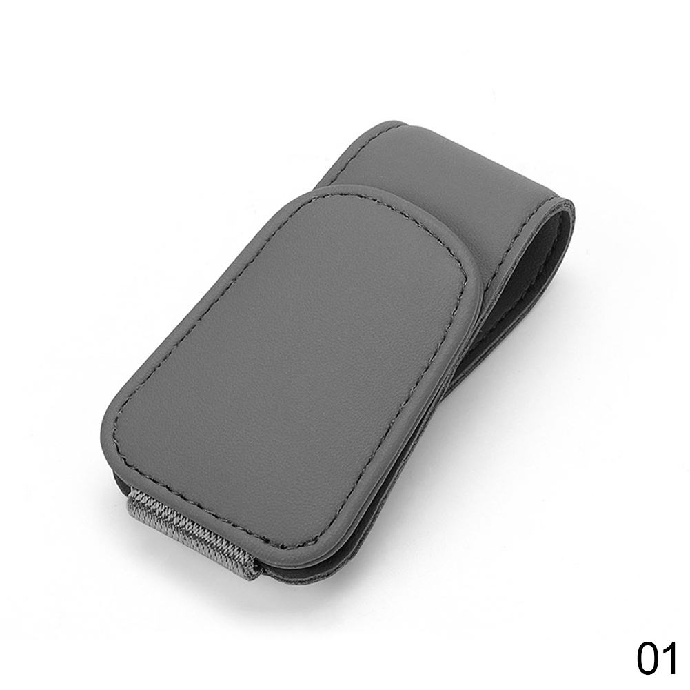 Universal Car Auto Sun Visor Glasses Box Sunglasses Clip Card Ticket Holder Stand Fastener Pen Case Eyeglasses Car Accessories