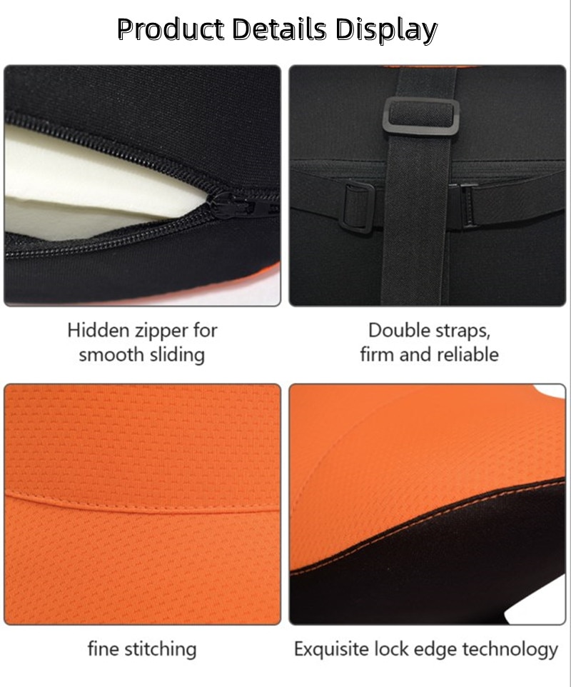 Memory Cotton Neck Pillow Car Seat Pillow Support Auto Lumbar Cushion Comfortable and Breathable Car Headrest Lumbar Support Memory Cotton Neck Pillow Car Seat Pillow Support Auto Lumbar Cushion Comfortable and Breathable Car Headrest Lumbar Support