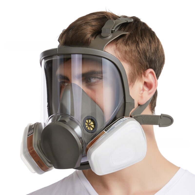 Anti-Fog 6800 Gas Mask Industrial Painting Spraying Respirator Safety Work Filter Dust Proof Full Face Formaldehyde Protection Anti-Fog 6800 Gas Mask Industrial Painting Spraying Respirator Safety Work Filter Dust Proof Full Face Formaldehyde Protection