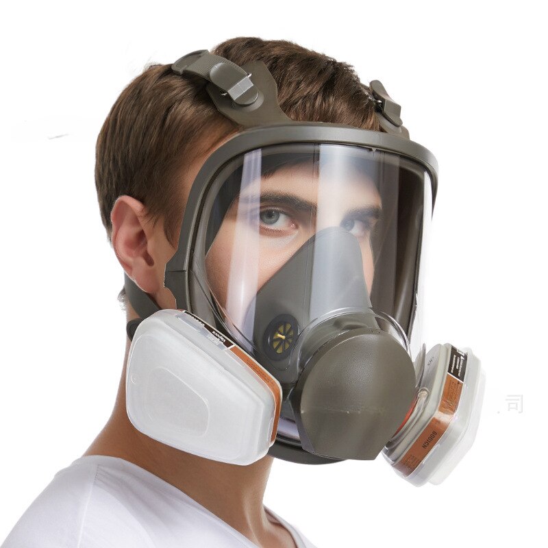 Anti-Fog 6800 Gas Mask Industrial Painting Spraying Respirator Safety Work Filter Dust Proof Full Face Formaldehyde Protection Anti-Fog 6800 Gas Mask Industrial Painting Spraying Respirator Safety Work Filter Dust Proof Full Face Formaldehyde Protection