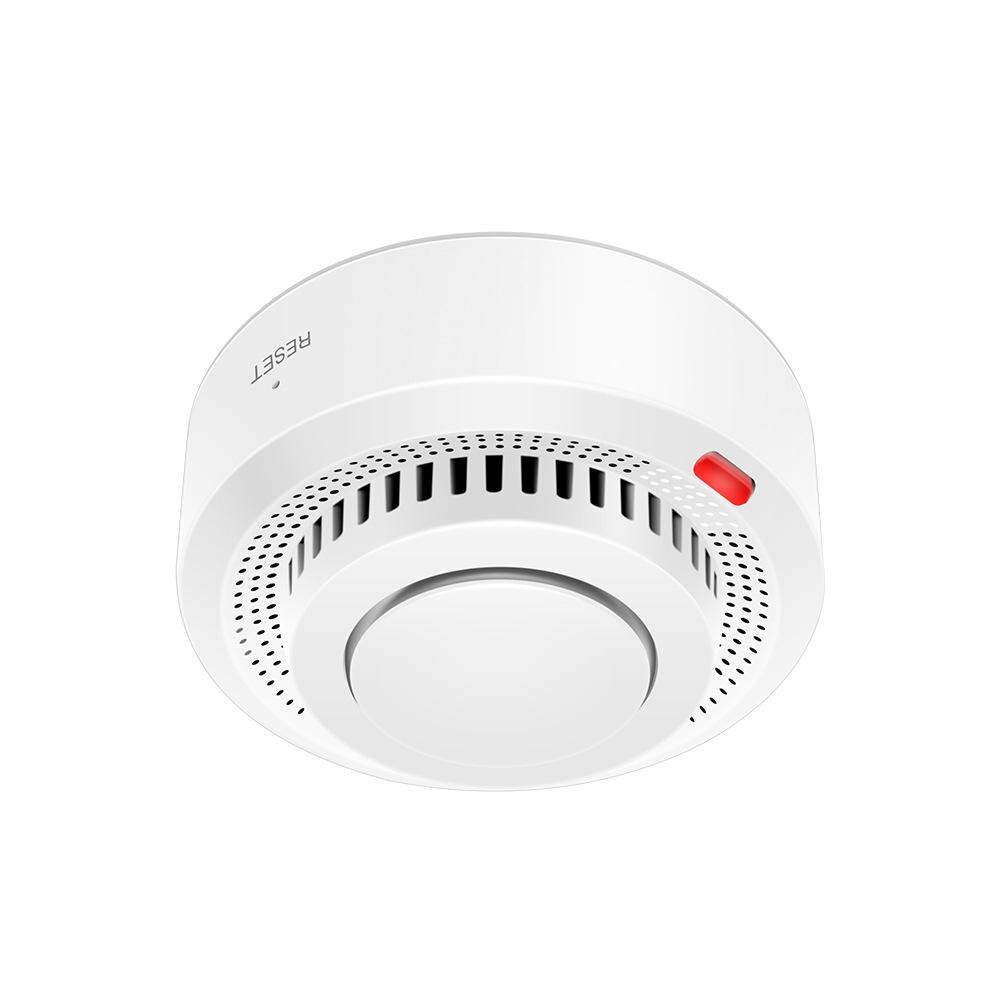 WiFi Smoke Detector Security Protection Smoke Alarm Fire Protection For Home Security System Via Smart Life App