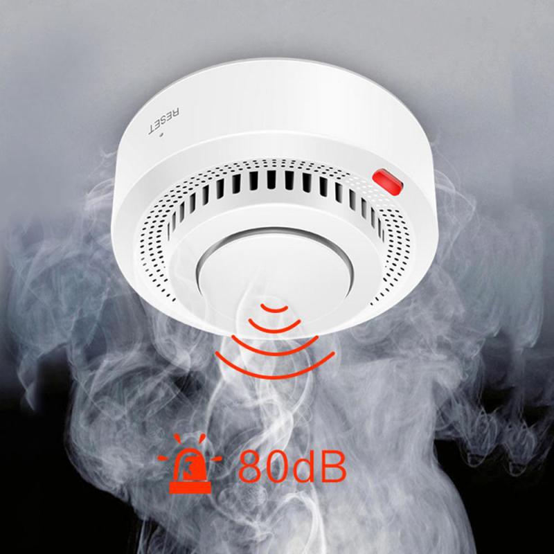 WiFi Smoke Detector Security Protection Smoke Alarm Fire Protection For Home Security System Via Smart Life App WiFi Smoke Detector Security Protection Smoke Alarm Fire Protection For Home Security System Via Smart Life App