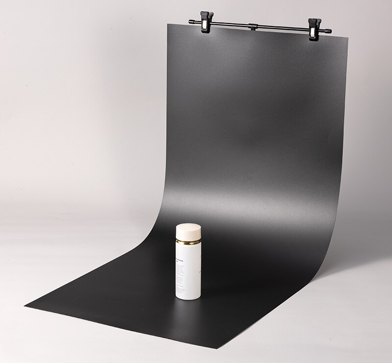 BFOLLOW T Shape Background Stand with PVC Backdrop Kit for Product Photography White Black Bracket Photo Shooting Studio Set