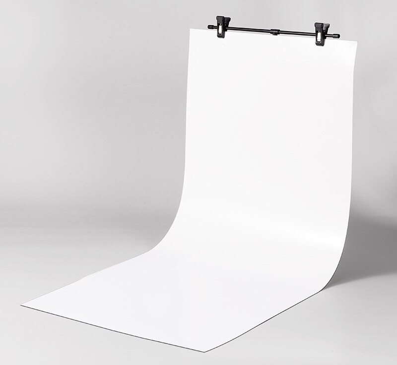BFOLLOW T Shape Background Stand with PVC Backdrop Kit for Product Photography White Black Bracket Photo Shooting Studio Set