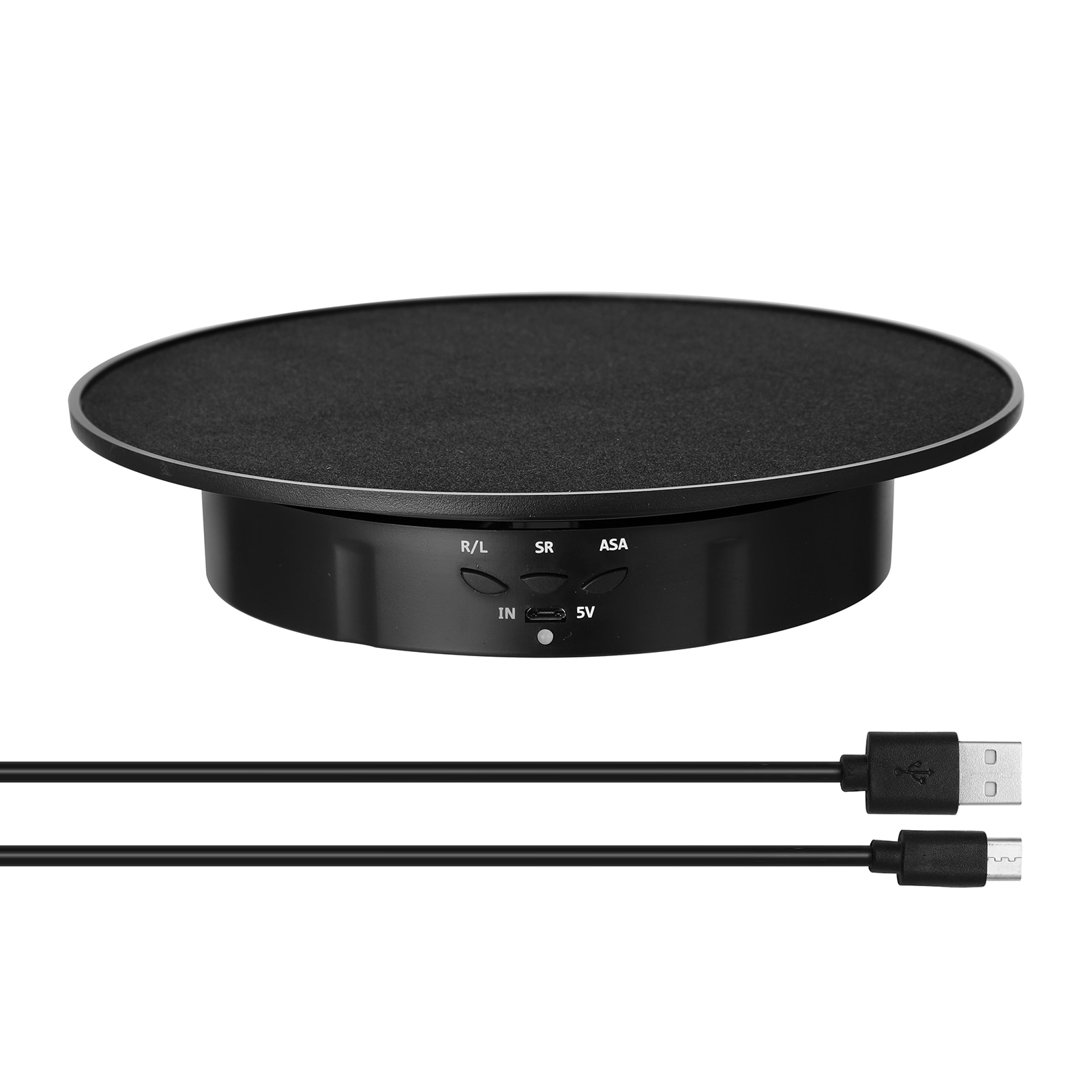 3 Speeds Electric Rotating Display Stand Mirror 360 Degree Turntable Jewelry Holder Battery for Photography Video Shooting Props 3 Speeds Electric Rotating Display Stand Mirror 360 Degree Turntable Jewelry Holder Battery for Photography Video Shooting Props