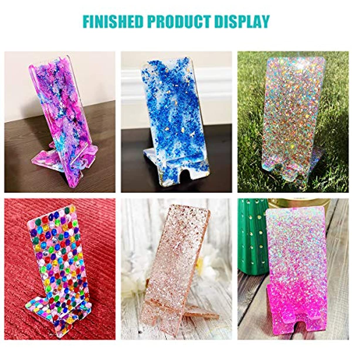 Mobile Phone Stand Silicone Resin Mold Phone Holder Epoxy Resin Moulds Craft Cell Phone Bracket Silicone Mold Mobile Phone Stand Silicone Resin Mold Phone Holder Epoxy Resin Moulds Craft Cell Phone Bracket Silicone Mold