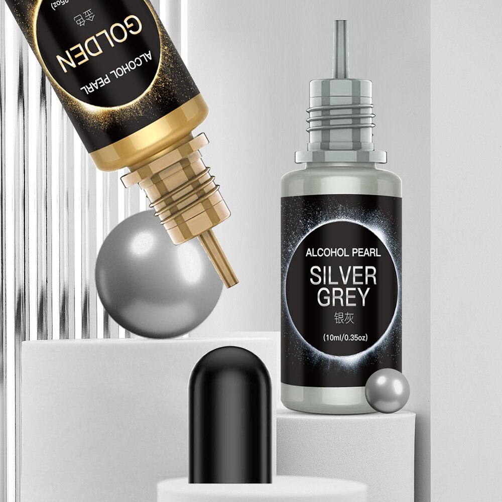 1 Set Art Ink Alcohol Resin Pigment Set Liquid Colorant Dye Ink Diffusion For UV Epoxy Resin DIY Jewelry Making Handmade Crafts