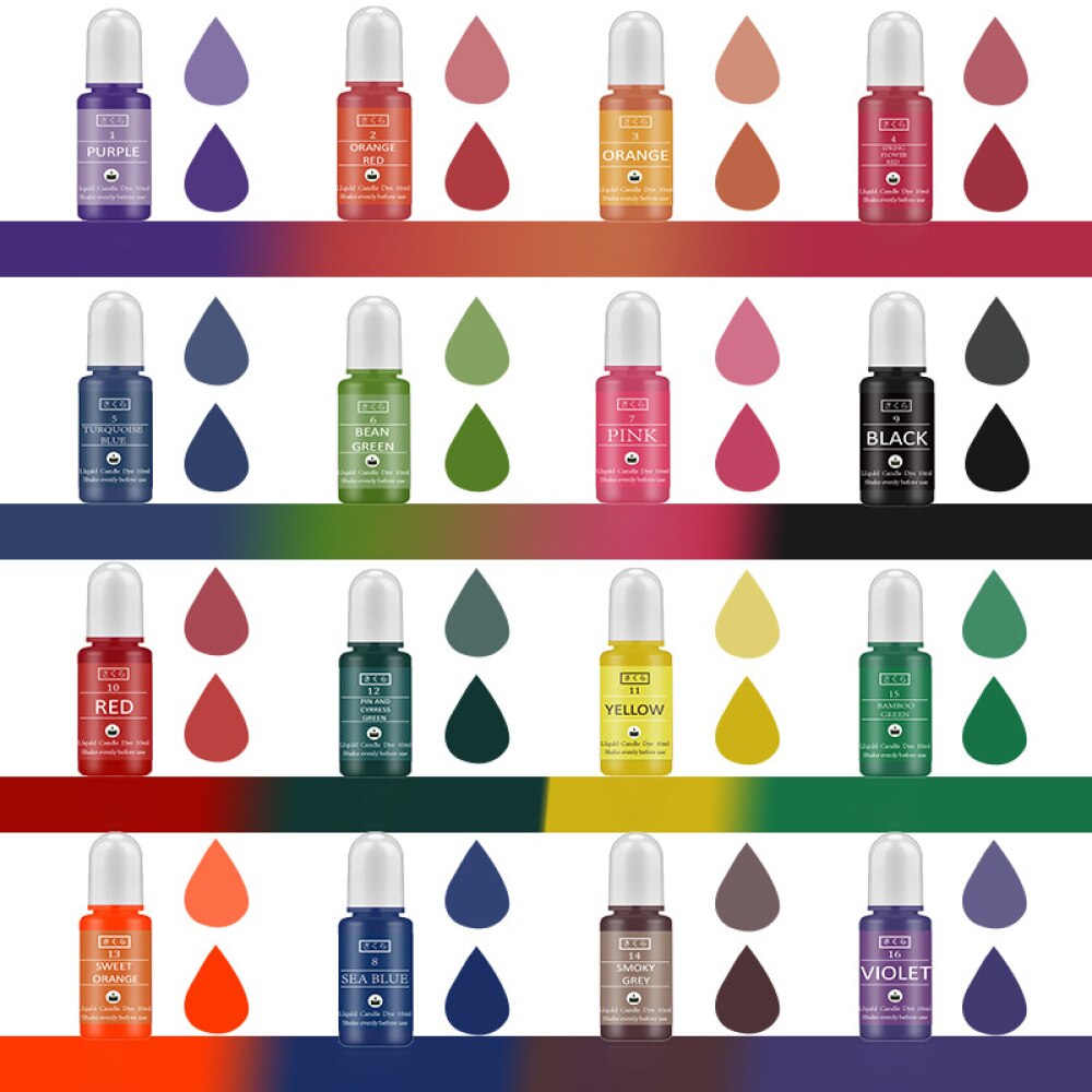 1 Set Art Ink Alcohol Resin Pigment Set Liquid Colorant Dye Ink Diffusion For UV Epoxy Resin DIY Jewelry Making Handmade Crafts