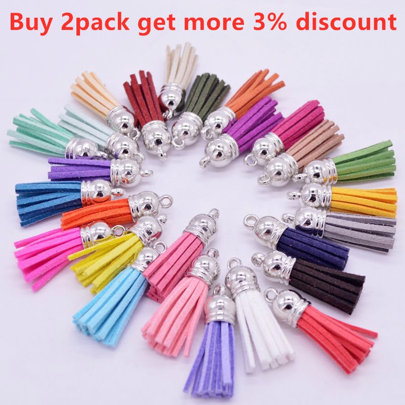 20/50pcs 38mm Leather Tassel Charms Gold Silver Cap Earring Fringe Keychain Pendant Straps Suede Tassels Diy Jewelry Accessories 20/50pcs 38mm Leather Tassel Charms Gold Silver Cap Earring Fringe Keychain Pendant Straps Suede Tassels Diy Jewelry Accessories