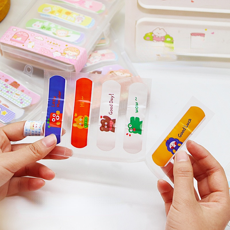 80pcs/lot Cute Cartoon Band Aid Bandage Hemostatic Sticker Breathable Waterproof Bandages First Aid Emergency Kit for Children 80pcs/lot Cute Cartoon Band Aid Bandage Hemostatic Sticker Breathable Waterproof Bandages First Aid Emergency Kit for Children
