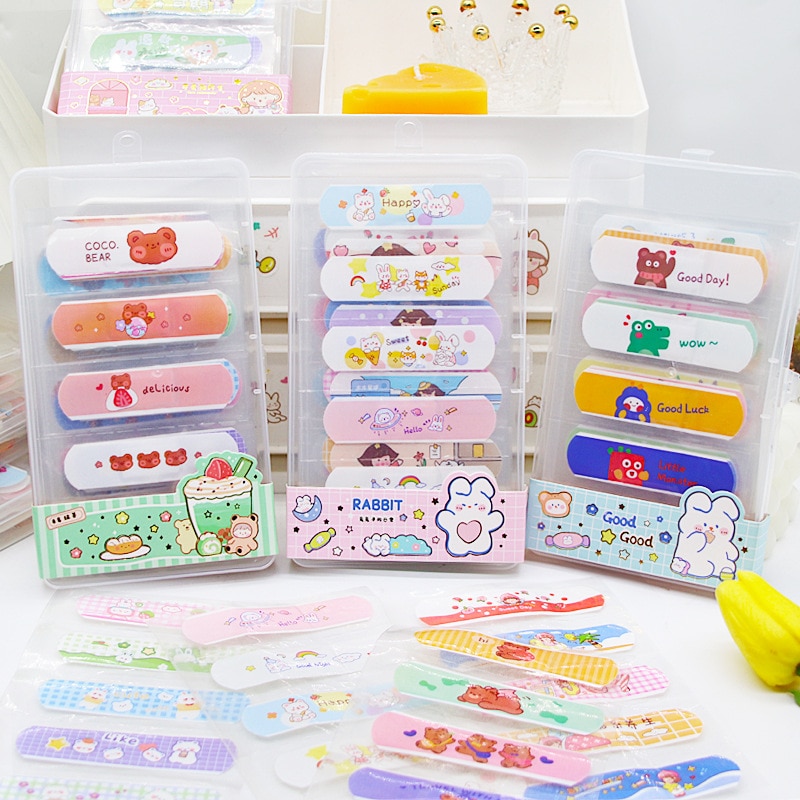 80pcs/lot Cute Cartoon Band Aid Bandage Hemostatic Sticker Breathable Waterproof Bandages First Aid Emergency Kit for Children 80pcs/lot Cute Cartoon Band Aid Bandage Hemostatic Sticker Breathable Waterproof Bandages First Aid Emergency Kit for Children