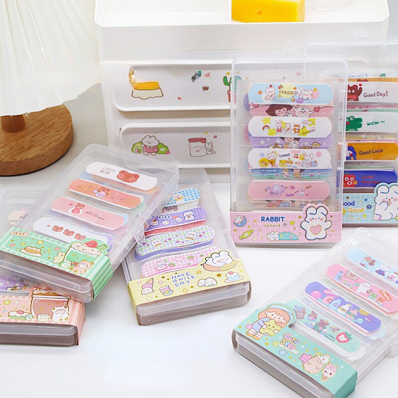 80pcs/lot Cute Cartoon Band Aid Bandage Hemostatic Sticker Breathable Waterproof Bandages First Aid Emergency Kit for Children 80pcs/lot Cute Cartoon Band Aid Bandage Hemostatic Sticker Breathable Waterproof Bandages First Aid Emergency Kit for Children