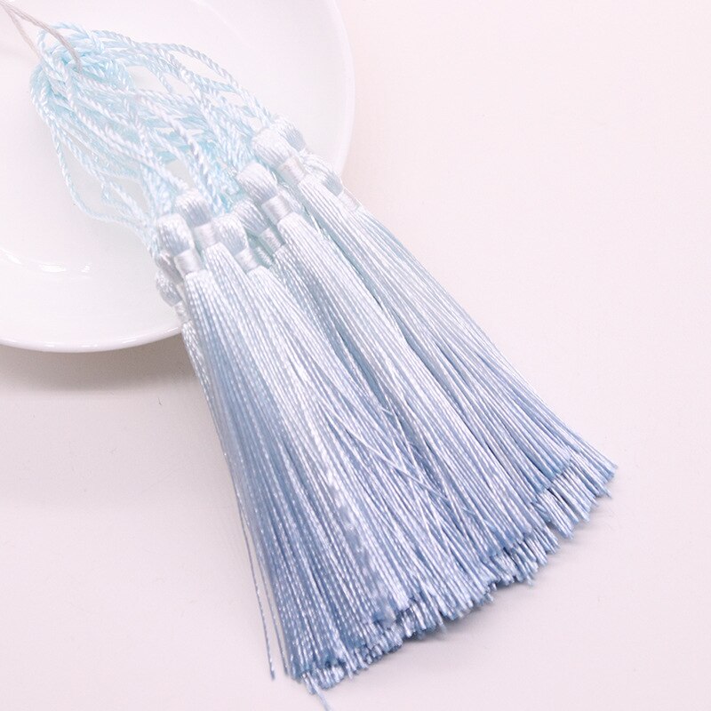 New Gradient 13cm Tassels For Crafts Polyester Silk Tassel Fringe Crafts Jewelry Diy Sewing Clothing Pendant Decor Bookmark New Gradient 13cm Tassels For Crafts Polyester Silk Tassel Fringe Crafts Jewelry Diy Sewing Clothing Pendant Decor Bookmark