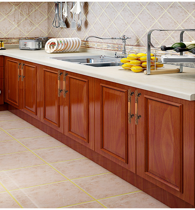 Vintage Creativity Drawer Knob Wardrobe Door Pulls Furniture Handle Golden Cudgel Bronze Cabinet Handles Hardware