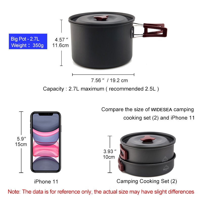 Widesea Camping Cookware Set Outdoor Pot Tableware Kit Cooking Water Kettle Pan Travel Cutlery Utensils Hiking Picnic Equipment Widesea Camping Cookware Set Outdoor Pot Tableware Kit Cooking Water Kettle Pan Travel Cutlery Utensils Hiking Picnic Equipment