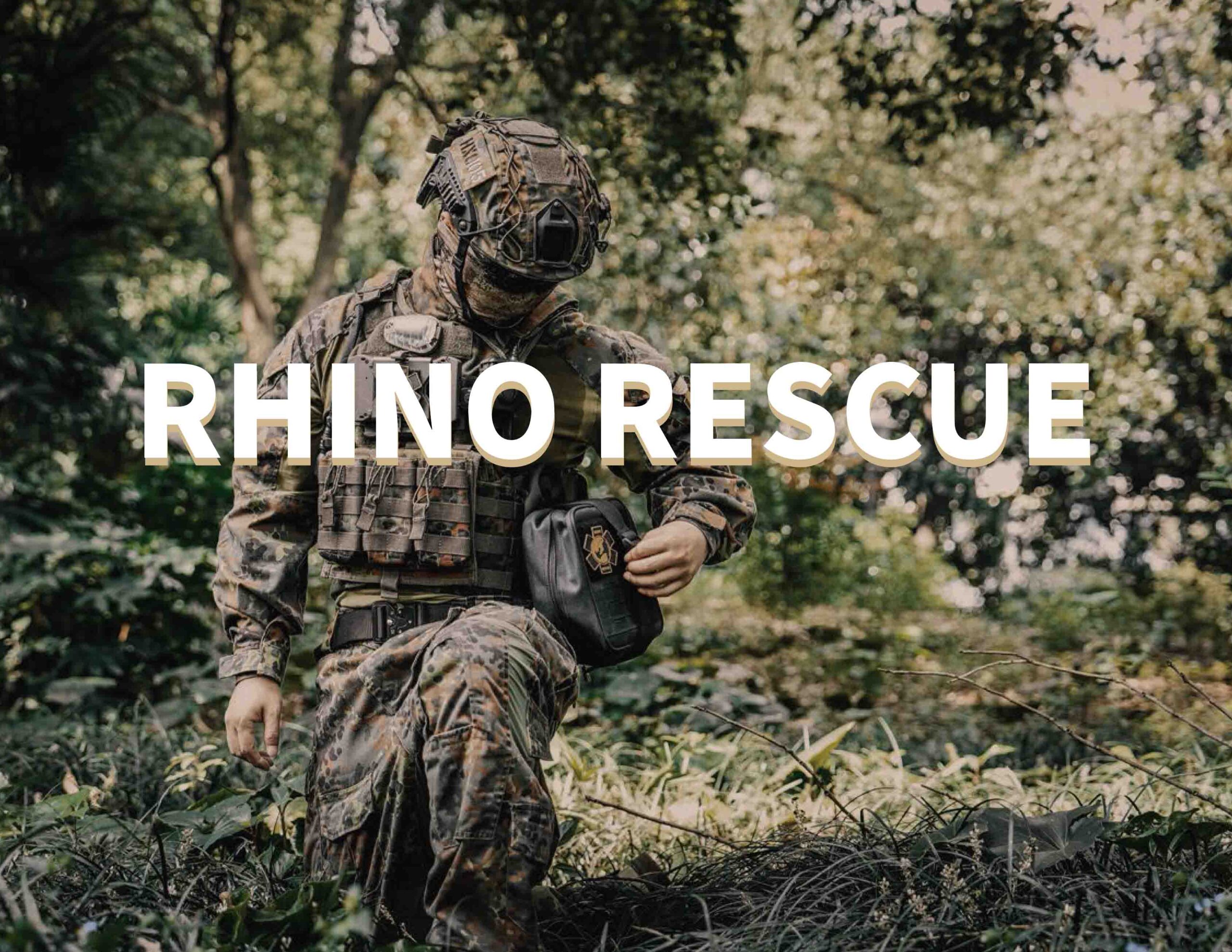 RHINO RESCUE Tactical Trauma Kit To Configure Survival Kit Outdoor Emergency First Aid Kit For Camping Hiking IFAK Refill Kit
