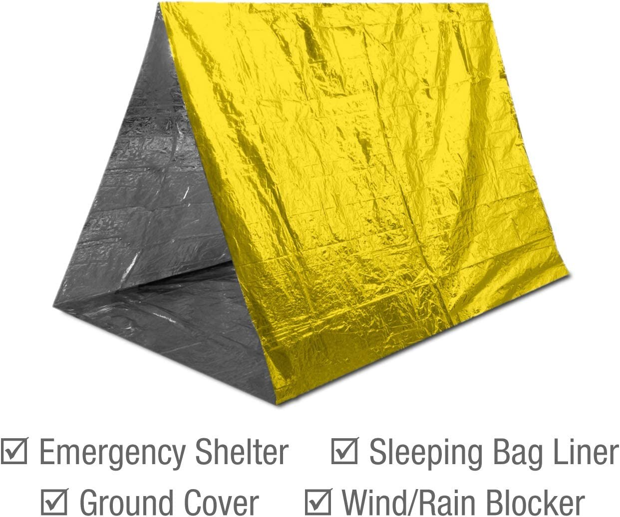 5-30Pc Outdoor Emergency Gold-Sliver Survival Blanket Waterproof First Aid Rescue Curtain Foil Thermal Military Blanket130X210Cm