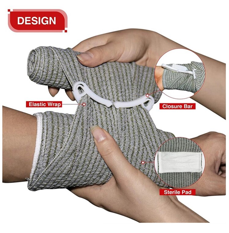 Survival First Aid Kit Outdoor Gear Emergency Tactical Medical Bag Military Trauma Bag for Camping Hunting Hiking Home Car