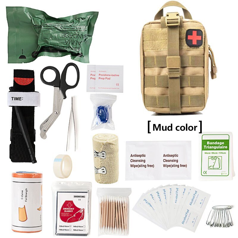 Survival First Aid Kit Outdoor Gear Emergency Tactical Medical Bag Military Trauma Bag for Camping Hunting Hiking Home Car Survival First Aid Kit Outdoor Gear Emergency Tactical Medical Bag Military Trauma Bag for Camping Hunting Hiking Home Car
