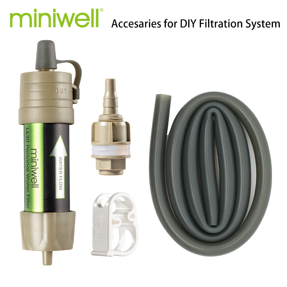 Miniwell L630 Personal Camping Purification Water Filter Straw for Survival or Emergency Supplies Miniwell L630 Personal Camping Purification Water Filter Straw for Survival or Emergency Supplies