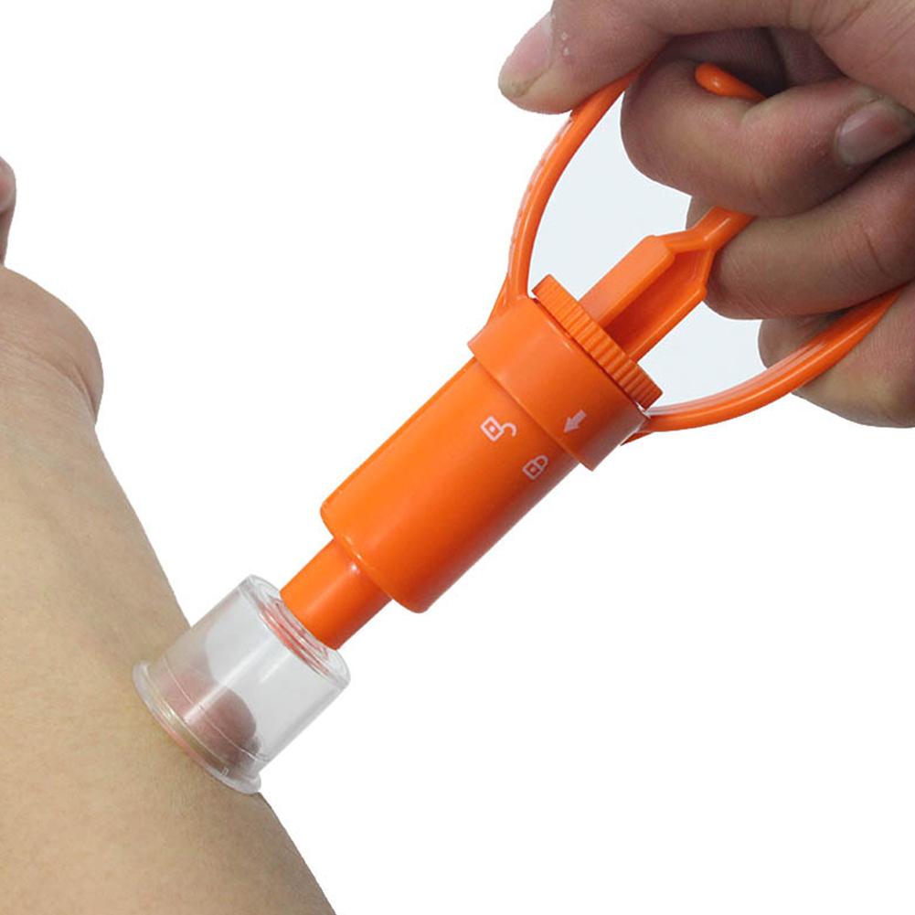 1PC Safety Venom Protector Extractor Snake Mosquito Bee Bite Vacuum Suction Pump Outdoor Hiking Survival Camping Extractor Tools 1PC Safety Venom Protector Extractor Snake Mosquito Bee Bite Vacuum Suction Pump Outdoor Hiking Survival Camping Extractor Tools