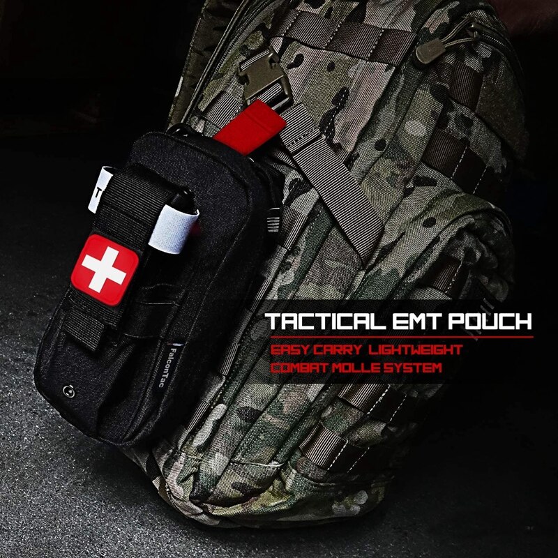 Tactical Molle Medical EDC Pouch EMT Emergency Bandage Tourniquet Scissors First Aid Kit Survival Bag Military Pack Tactical Molle Medical EDC Pouch EMT Emergency Bandage Tourniquet Scissors First Aid Kit Survival Bag Military Pack