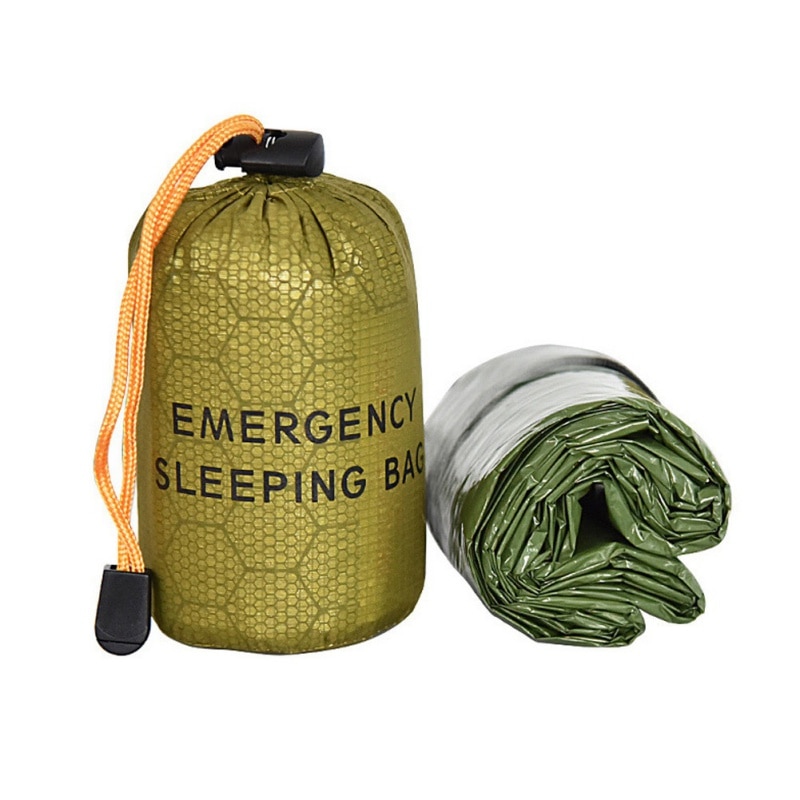 Survival Kit Thermal Blanket Reusable Portable Emergency Sleeping Bag Camping Blanket Waterproof Outdoor Supplies Survival Kit Thermal Blanket Reusable Portable Emergency Sleeping Bag Camping Blanket Waterproof Outdoor Supplies