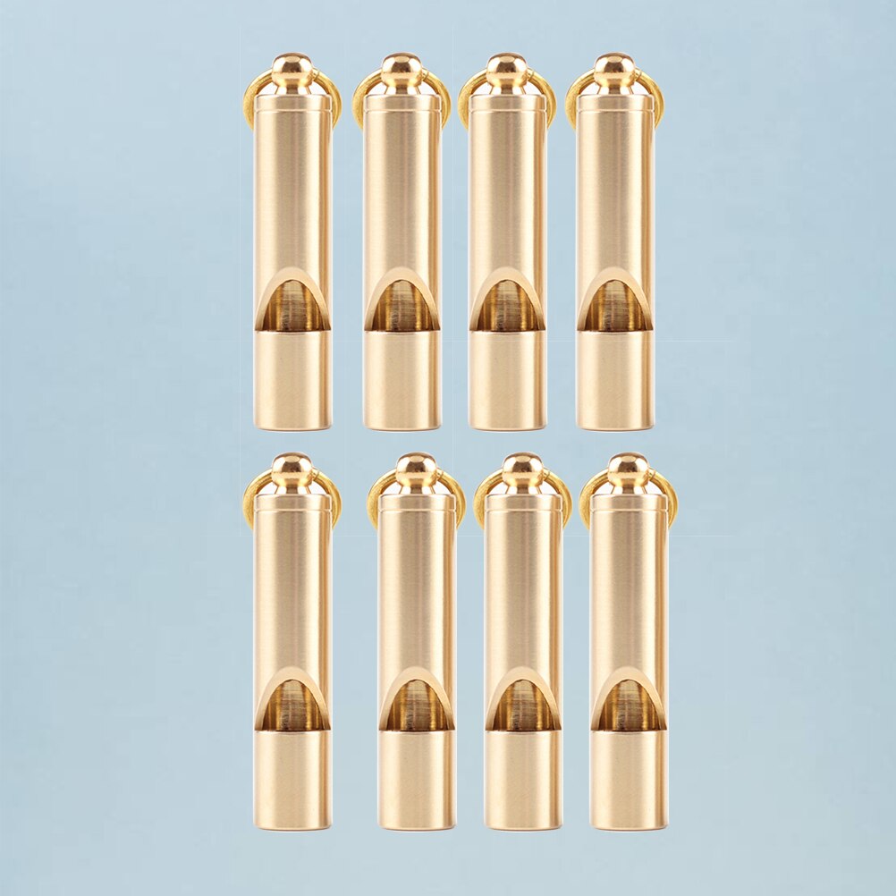 8 PCS Survival Equipment Tools Supplies Fishing Gadgets Whistle Camping Brass Whistles 8 PCS Survival Equipment Tools Supplies Fishing Gadgets Whistle Camping Brass Whistles