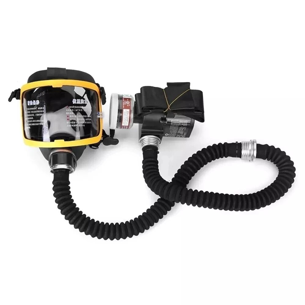 Protective Electric Constant Flow Supplied Air System Gas Mask Respirator Workplace Safety Supplie Full Face Gas Mask Respirator Protective Electric Constant Flow Supplied Air System Gas Mask Respirator Workplace Safety Supplie Full Face Gas Mask Respirator
