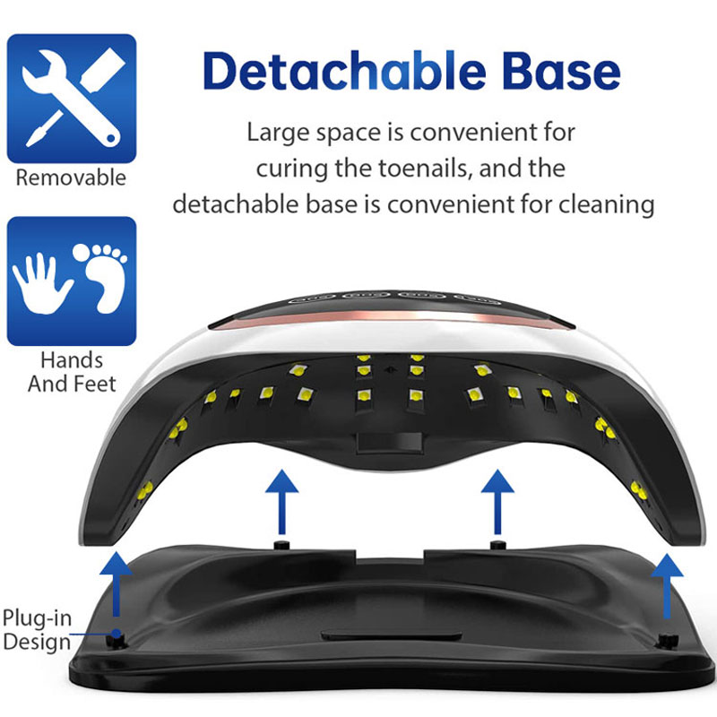 168W 42LEDs Nail Drying Lamp For Manicure Professional Led UV Drying Lamp With Auto Sensor Smart Nail Salon Equipment Tools 168W 42LEDs Nail Drying Lamp For Manicure Professional Led UV Drying Lamp With Auto Sensor Smart Nail Salon Equipment Tools