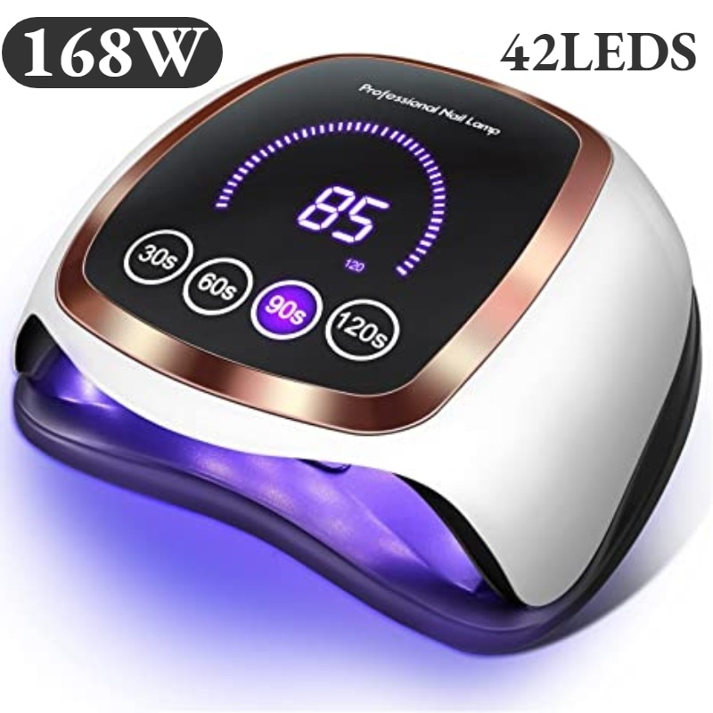 168W 42LEDs Nail Drying Lamp For Manicure Professional Led UV Drying Lamp With Auto Sensor Smart Nail Salon Equipment Tools 168W 42LEDs Nail Drying Lamp For Manicure Professional Led UV Drying Lamp With Auto Sensor Smart Nail Salon Equipment Tools