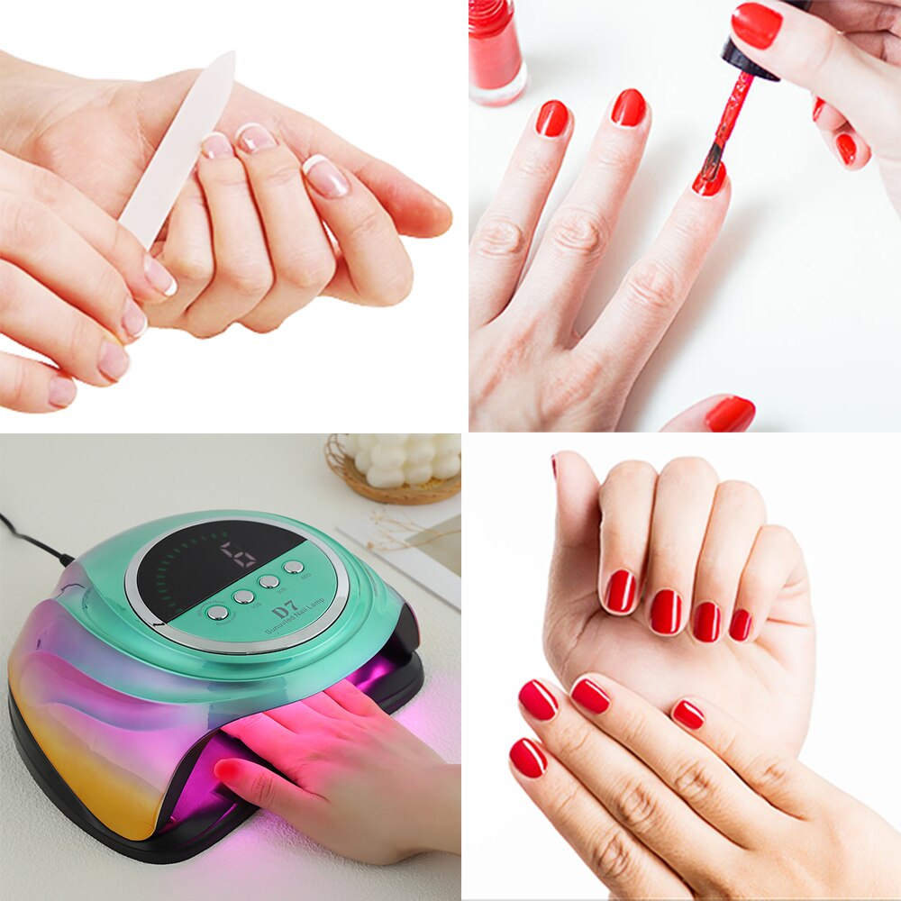 Nail Drying Lamp UV LED lamp for nails New D7 Gel Polish Dryer Manicure Nail Lamp With Smart Sensor Professiona Manicure Tools