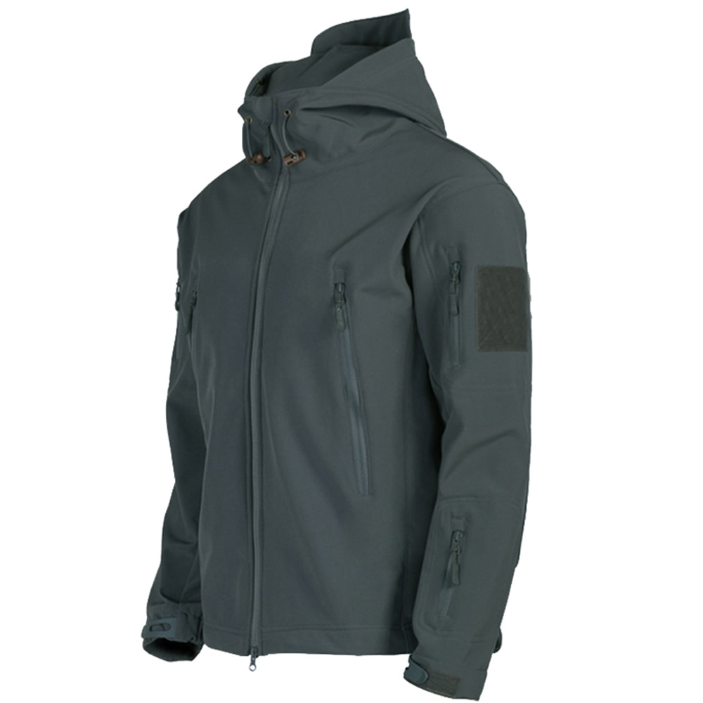 Military Shark Skin Soft Shell Jackets Men Tactical Windproof Waterproof jacket men Army Combat Jackets Mens Hooded Bomber Coats Military Shark Skin Soft Shell Jackets Men Tactical Windproof Waterproof jacket men Army Combat Jackets Mens Hooded Bomber Coats