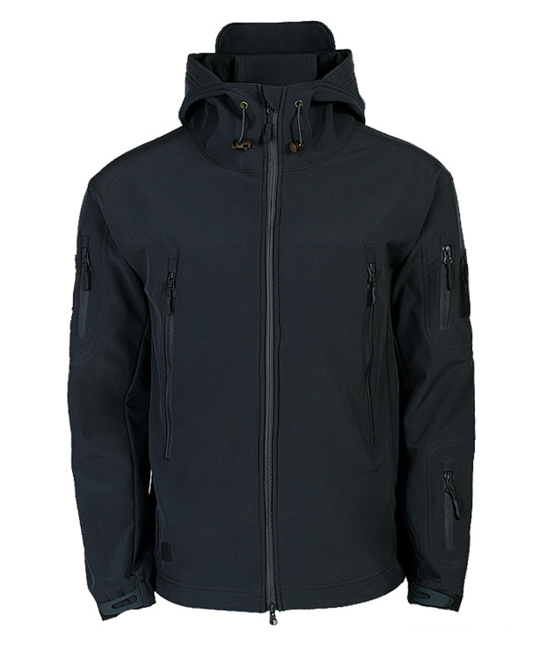 Military Shark Skin Soft Shell Jackets Men Tactical Windproof Waterproof jacket men Army Combat Jackets Mens Hooded Bomber Coats