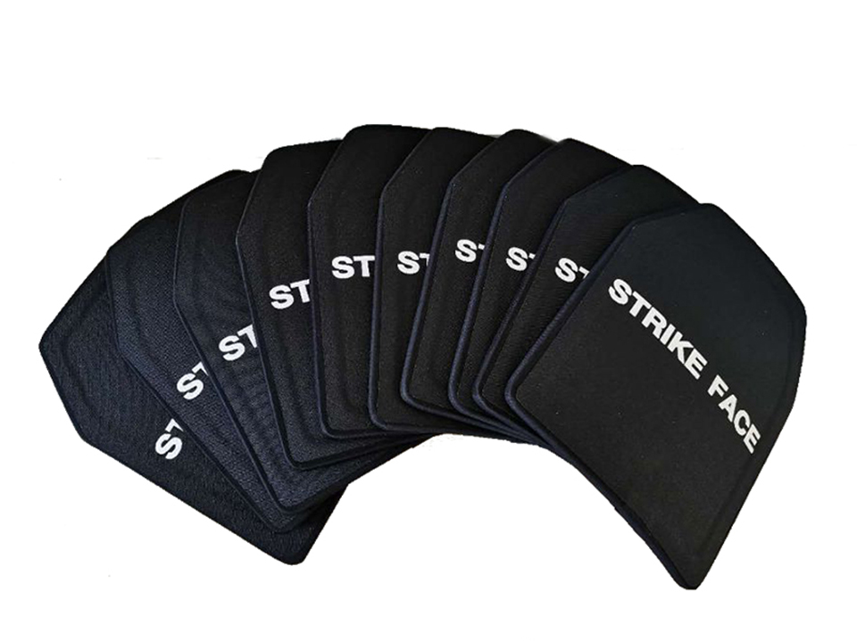 Anti Bullet Board 10x12In Lightweight Tactical NIJ Level IIIA UHMWPE Bullet-Proof Plate Level 3A Backpack Armor Panel Body Armor