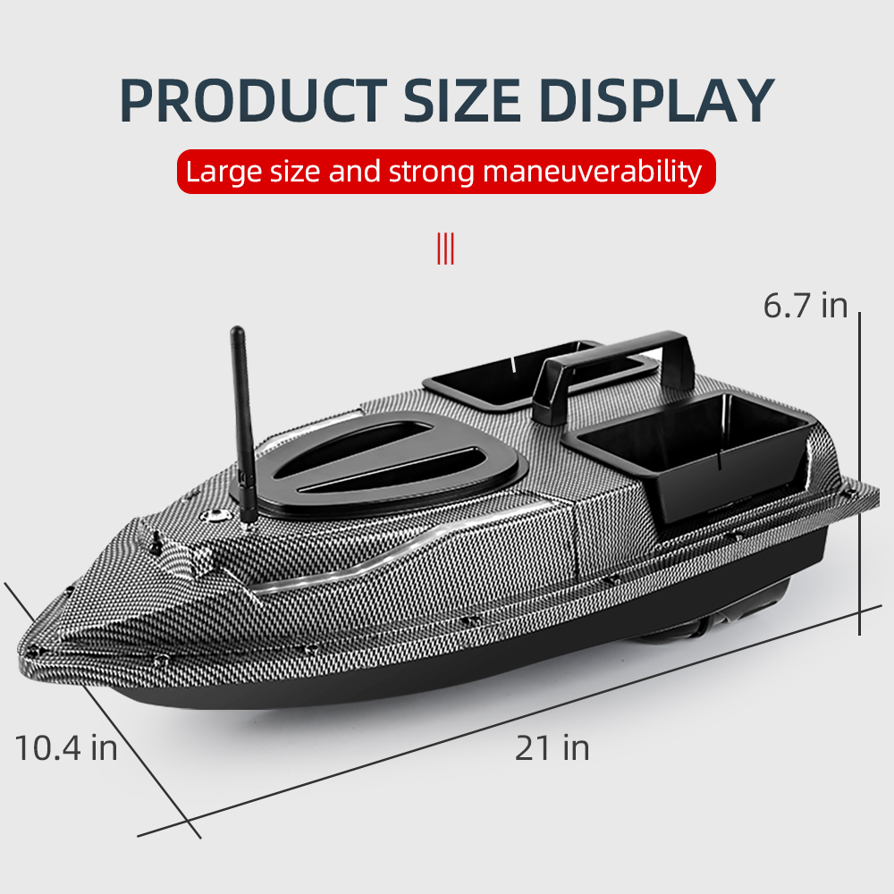 500M Auto Driving Return V900 GPS 40 Points Sonar 1.5KG V700 RC Bait Boat With Steering Light For Fishing Wireless Fish Finder