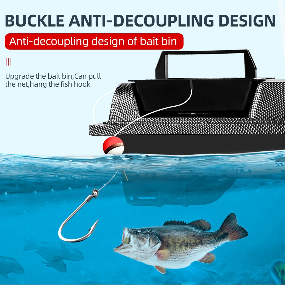 500M Auto Driving Return V900 GPS 40 Points Sonar 1.5KG V700 RC Bait Boat With Steering Light For Fishing Wireless Fish Finder 500M Auto Driving Return V900 GPS 40 Points Sonar 1.5KG V700 RC Bait Boat With Steering Light For Fishing Wireless Fish Finder