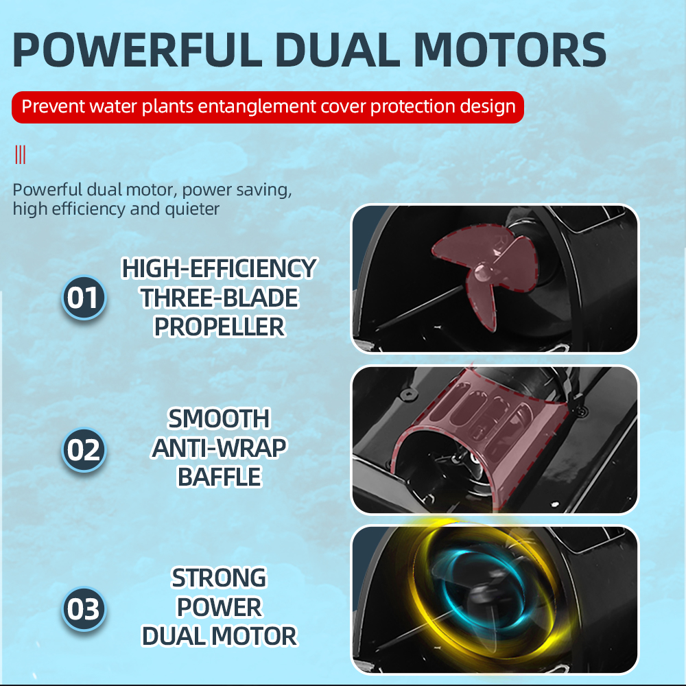 500M Auto Driving Return V900 GPS 40 Points Sonar 1.5KG V700 RC Bait Boat With Steering Light For Fishing Wireless Fish Finder