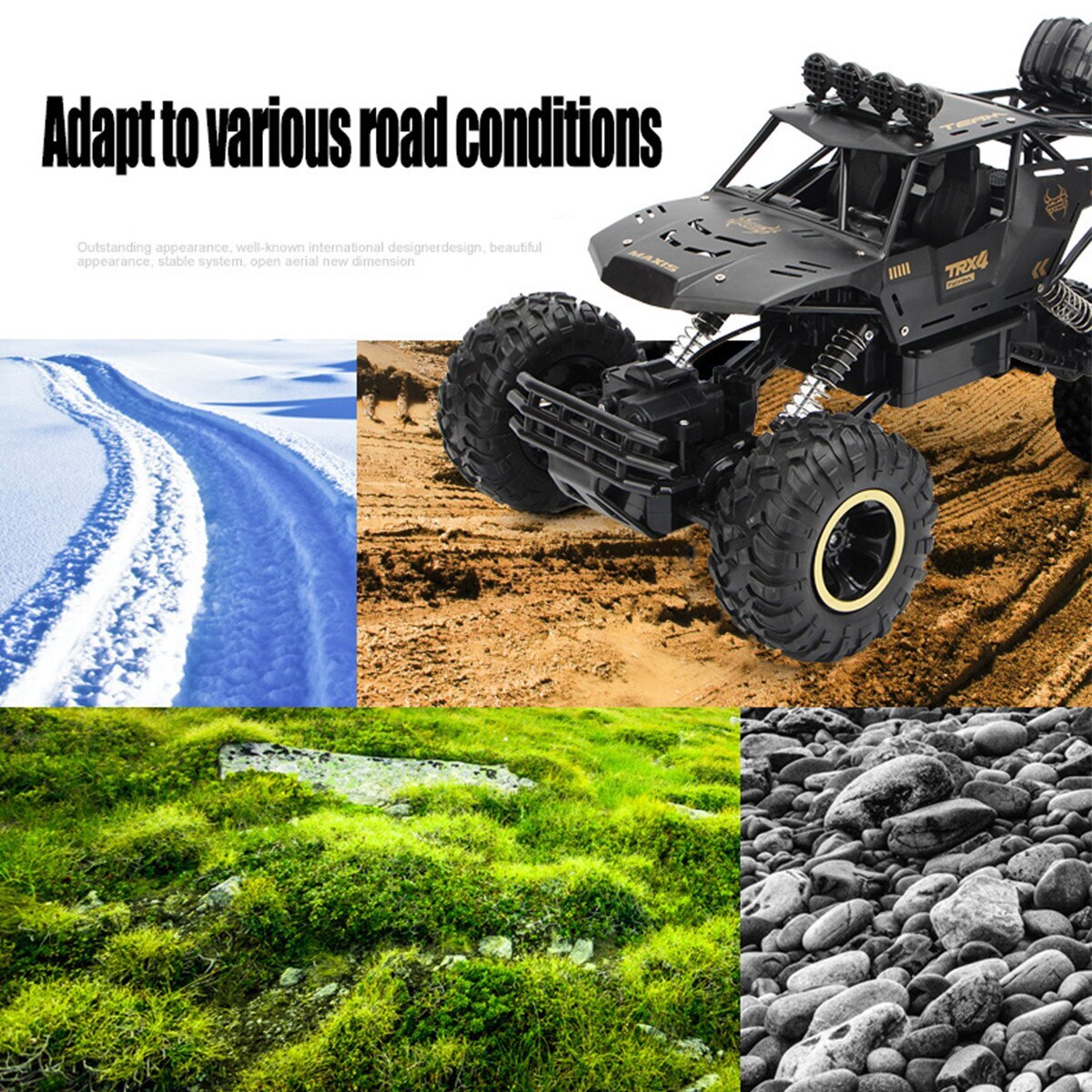 1:12 / 1:16 4WD RC Car With Led Lights 2.4G Radio Remote Control Cars Buggy Off-Road Control Trucks Boys Toys for Children