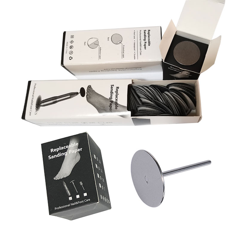 Foot Dead Skin Sandpaper Smart Wheel Pedicure File Flexible Grinding Disc Tool Replaceable Nozzles Sawing Cuticle Callus 25MM Foot Dead Skin Sandpaper Smart Wheel Pedicure File Flexible Grinding Disc Tool Replaceable Nozzles Sawing Cuticle Callus 25MM