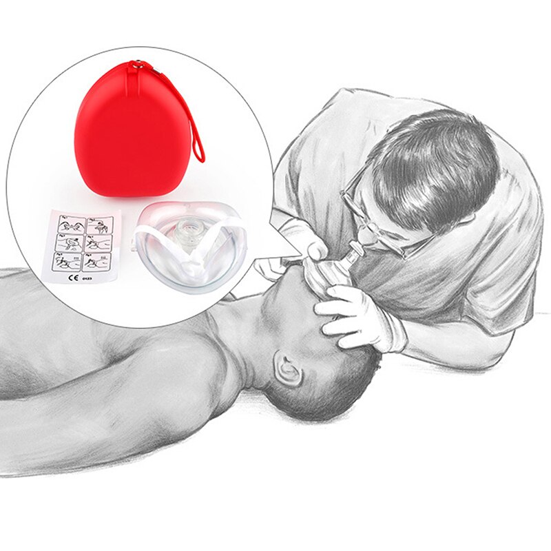 1pc Resuscitator Rescue Emergency First Aid Masks CPR Breathing Mask Mouth Breath One-way Valve Professional First Aid Tools 1pc Resuscitator Rescue Emergency First Aid Masks CPR Breathing Mask Mouth Breath One-way Valve Professional First Aid Tools