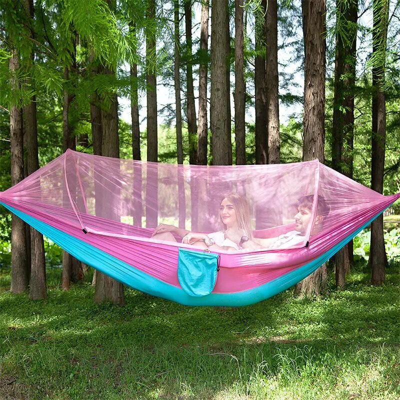 Camping Equipment Shelters Outdoor Garden Swings Furniture Survival Travel Garden Furniture Sets Hanging Hammock Mosquito Net