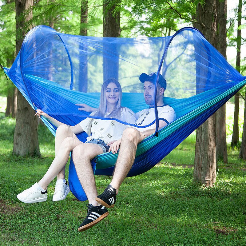 Camping Equipment Shelters Outdoor Garden Swings Furniture Survival Travel Garden Furniture Sets Hanging Hammock Mosquito Net