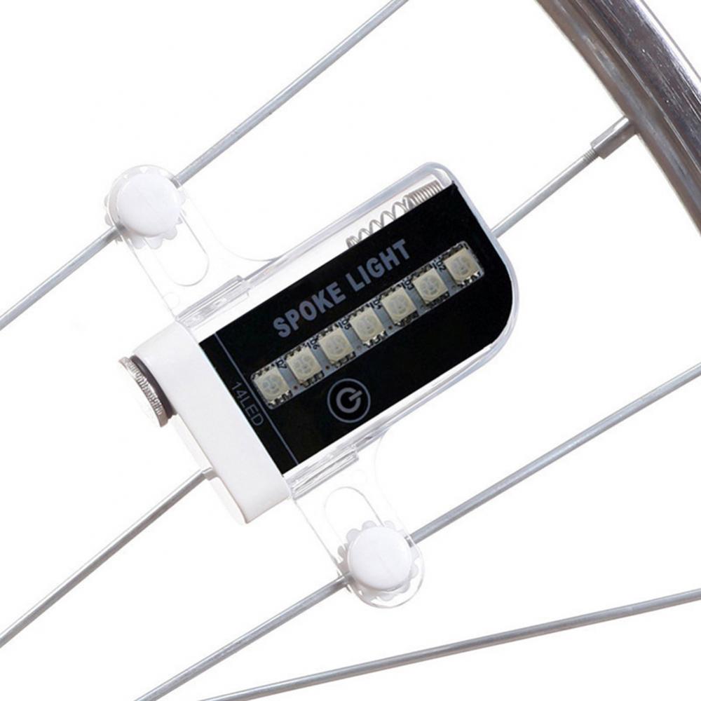 Bike LED Neon Bicycle Wheel Spoke Light Waterproof Color Bike Safety Warning Light Cycling Light Bicycle Accessories