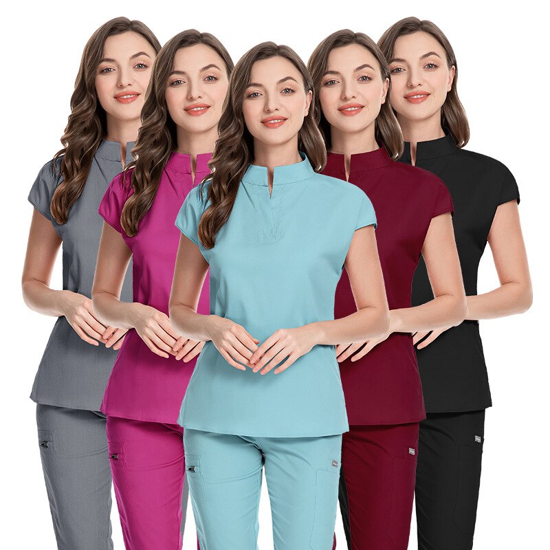 Medical Uniform Women Scrubs Sets Tops Pant Surgical Gowns Nurses Accessories Pet Shop Doctor Beauty Spa Salon Wokrwear Clothes Medical Uniform Women Scrubs Sets Tops Pant Surgical Gowns Nurses Accessories Pet Shop Doctor Beauty Spa Salon Wokrwear Clothes
