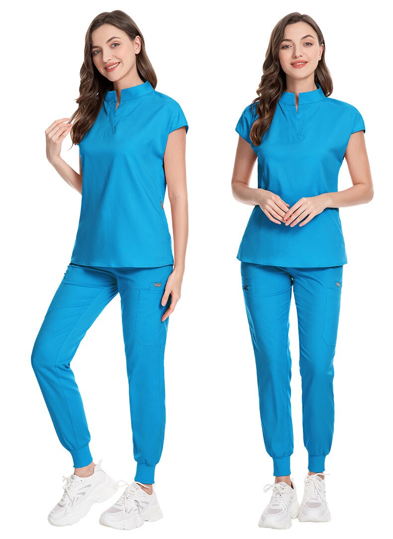Medical Uniform Women Scrubs Sets Tops Pant Surgical Gowns Nurses Accessories Pet Shop Doctor Beauty Spa Salon Wokrwear Clothes Medical Uniform Women Scrubs Sets Tops Pant Surgical Gowns Nurses Accessories Pet Shop Doctor Beauty Spa Salon Wokrwear Clothes